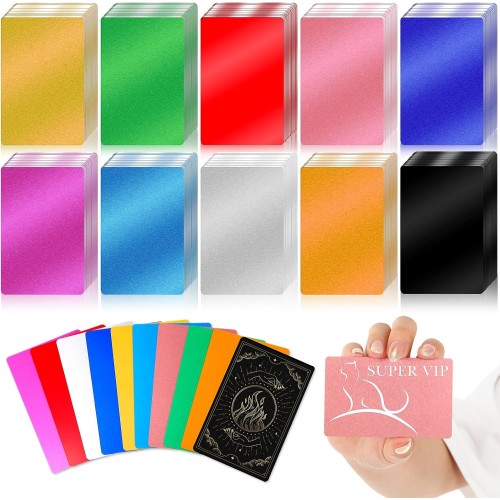 Color Metal Business Cards